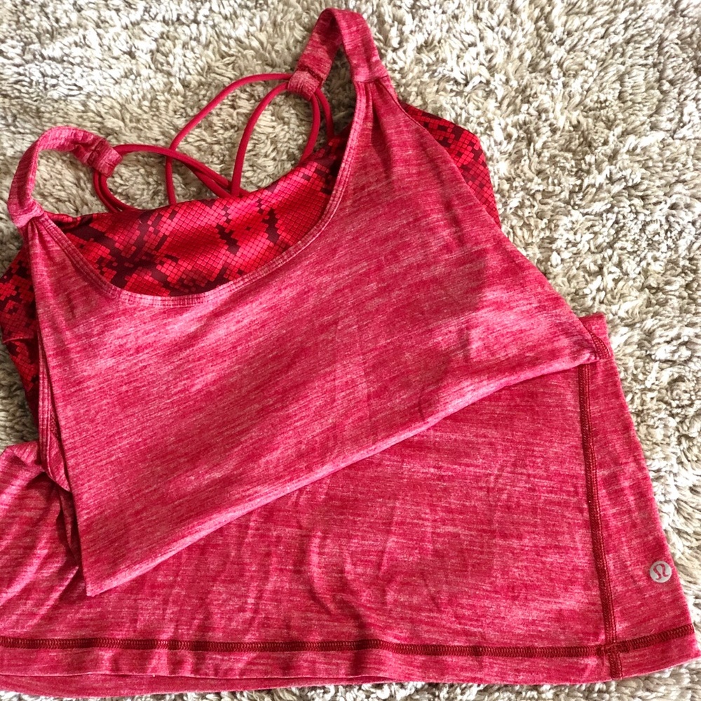 Lululemon Tank Sport Bra With Snake Print - Picture 6 of 6